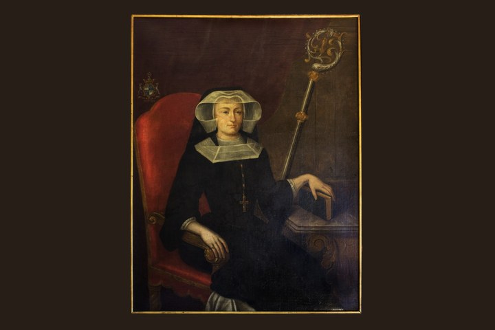 Helena Leemans, laatste abdis Munsterabdij bruikleen groot.jpg